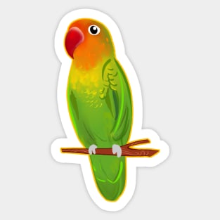 Cute Love Bird Sticker